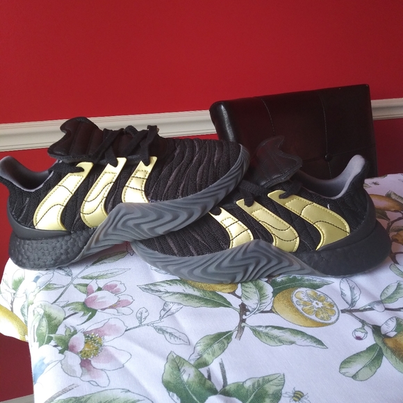 adidas sobakov boost black gold